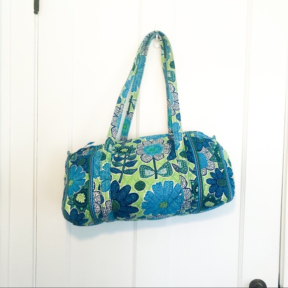 Vera Bradley Handbags - Vera Bradley Doodle Daisy Small Duffel Bag